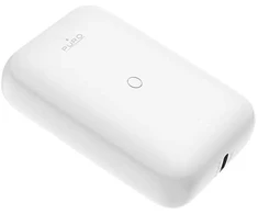 Powerbank Puro Power Bank Compact Mini 10000 mAh USB-C &amp; USB-A balta