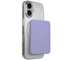 Puro 4200mAh Ultra-Thin MagSafe Compatible USB-C Power Bank - Violetinė