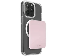 Išorinė baterija Puro 4200mAh, MagSafe, USB-C, rožinė