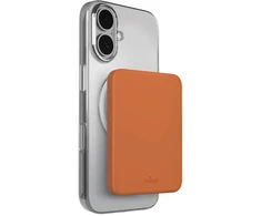 Puro 4200mAh itin plonas „MagSafe“ USB-C suderinamas išorinis akumuliatorius - oranžinis