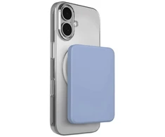 Powerbank Puro 4200mAh ultra plonas suderinamas su MagSafe USB-C – mėlynos spalvos