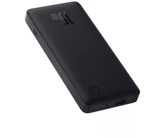 LiPo išorinis akumuliatorius (PowerBank) 10000mAh 15W USB + USB-C Airpow Lite juodas BASEUS