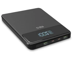 Powerbank SBS 20000mAh, 100W, LCD, plonas, juodas