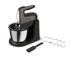 Rankinis mikseris su dubeniu Tefal Powermix Silence HT664EE0, sidabro / juodos spalvos