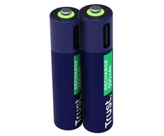 Baterija - Trust 25585 Įkraunama AAA 500 mAh 2-vnt.