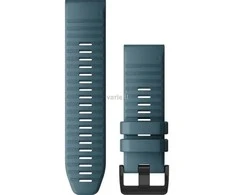 Išmaniojo laikrodžio Garmin greitai atsegamas, silikoninis dirželis, Mėlynos spalvos, 26mm