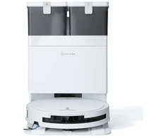 Ecovacs Robotic Vacuum Cleaner | DEEBOT T50 OMNI Gen3 | Operating time (max) 210 min | Wet&amp;Dry | 5200 mAh | Baltas | 25000 Pa