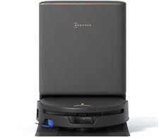 Ecovacs DEEBOT T90S PRO OMNI Vacuum Cleaner,Robot,Wet&amp;Dry,40000Pa,TruEdge 3.0,ZeroTangle 4.0,OZMO Roller 3.0,Juodas+OMNI Auto-Empty Station