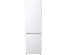 LG | Šaldytuvas | GBV5240DSW | Energy efficiency class D | Free standing | Combi | Height 203 cm | No Frost system | Šaldytuvas net capacity 277 L | Šaldiklis net capacity 110 L | Ekranas | 35 dB | Baltas