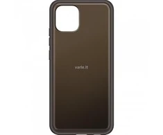 Dėklas Samsung minkštas skaidrus dangtelis, skirtas Samsung Galaxy A03 juodas (EF-QA036TBEGEU)