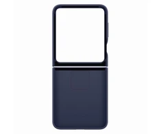 Samsung Galaxy Flip6 Silikoninis dėklas with Ring Navy