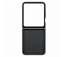 PF741TBEGWW Silikoninis dėklas Samsung Galaxy Flip7 FE, Juodas