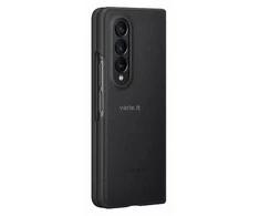 Dėklas VF936LBE Leather Cover for Samsung Galaxy Fold 4, Juodas (Juodas)