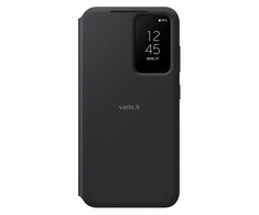 Samsung Galaxy S23 Smart View piniginės dėklas Juodas