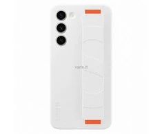 Dėklas GS916TWE silikoninis rankenos dangtelis Samsung Galaxy S23 Plus, Baltas