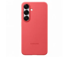 Dėklas Samsung Galaxy S25 Silicone Cover Raudona