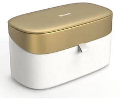 Shark Glam Premium Storage Case, Baltas-Gold