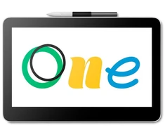 Wacom One 13 jutiklinių rašiklių ekranas