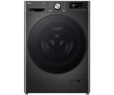 LG Skalbimo mašina with Dryer | F4DR711S2BA | Energy efficiency class A/D | Front loading | Skalbimo talpa 11 kg | 1400 RPM | Gylis 57 cm | Plotis 60 cm | Ekranas | TFT | Drying system | Drying capacity 6kg | Steam function | Direct drive | Wi-Fi | Juodas