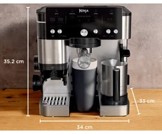 Superautomatinis kavos aparatas NINJA Luxe Essential ES501EU, Sidabrinis