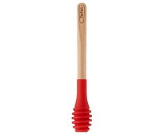 Medaus šaukštas Tefal Ingenio Wood, 17,5 cm, raudonas