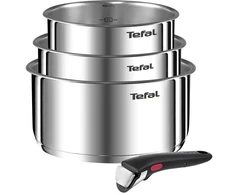 Nerūdijančio plieno puodų rinkinys Tefal Ingenio Emotion L8964S44, 4 dalių