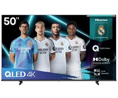 Televizorius Hisense UHD QLED Smart TV | 50E7Q | 50" | Smart TV | VIDAA OS | UHD | Juodas