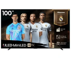 Televizorius TV Set HISENSE 100" 4K Ultra HD ULED 100U7Q Flat Smart TV
