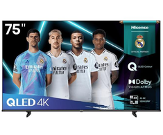Televizorius Hisense QLED TV | 75E7Q | 75 | Smart TV | VIDAA | 4K UHD | Juodas