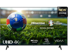Televizorius Hisense UHD Smart TV | 75A6N | 75" | Smart TV | VIDAA OS | UHD | Juodas