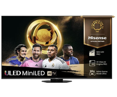 „Hisense U8Q 85“ 4K UHD ULED mini LED juodas – televizorius 85U8Q (6942351419640)