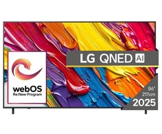 Televizorius LG 86QNED82A6B QNED 86'' 4K Ultra HD WebOS 25