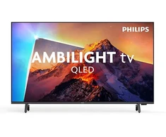 Televizorius Philips 4K QLED Ambilight TV | 50PQS8611/12 | 50" | Smart TV | TITAN OS | UHD | Juodas