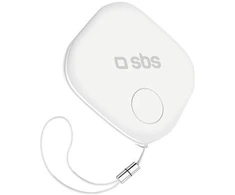 SBS Track My Circle Atsparus vandeniui IP65 Locator Compatible with Apple Find My – Baltas