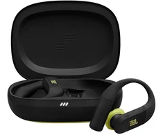 Belaidės ausinės JBL Endurance Peak 4, Juodos/gelsvai žalsvos