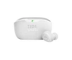 JBL Wave Buds TWS belaidės ausinės, Baltos spalvos