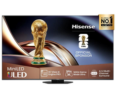 Televizorius Hisense 55U8Q 139.7 cm (55") 4K Ultra HD Smart TV Wi-Fi Juodas 700 cd/m²