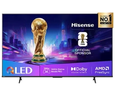 „Hisense 85E7Q PRO“ 85 colių QLED televizorius su 144 Hz 4K raiška ir „Dolby Vision Atmos“ technologija