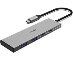 USB Hub Hama 2xUSB-C, 2xUSB-A