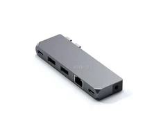 USB Hub Satechi USB-C Pro Hub Mini Space Pilka