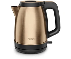 TEFAL Coppertinto Virdulys | KI280G10 | Electric | 2400 W | 1.7 L | Nerūdijantis plienas | 360° rotational base | Copper/Juodas
