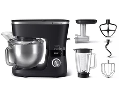 Virtuvinis kombainas „Philips“ serijos 7000 virtuvės mašina HR7962/21, 5,5 l dubuo, 8 greičių nustatymai, plakiklio priedas, smulkintuvo priedas, 1000 W