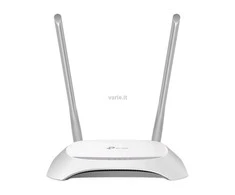 TP-LINK 300Mbps Wireless N Maršrutizatorius Broadcom 2T2R 2.4GHz 802.11n/g/b Integruotas 4 prievadų jungiklis 2 antenos
