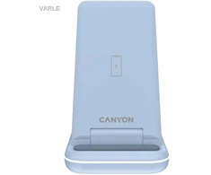 CANYON belaidis įkroviklis WS-304 15W 3in1 Mėlyna