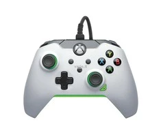 PDP laidinis valdiklis Xbox Series X Baltas - Neon (Žalias)