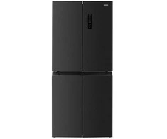 Dviduris šaldytuvas Berk BSB-1871D NF ID Dark Inox, Juodas