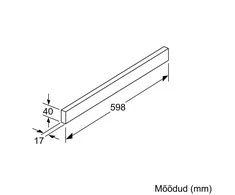 Bosch DSZ4685 Ventiliacijos priedas