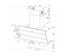 Gartraukis Faber STEELMAX EV8 LED BK/X A55