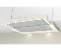 Gartraukis Gorenje | Gaubtas | BHP62CLI | Teleskopinis | C energijos vartojimo efektyvumo klasė | Plotis 60 cm | 435 m³/h | Mechaninis valdymas | LED | Dramblio kaulas