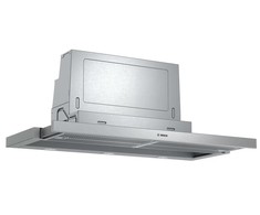 Bosch DFS097A51 Serija 4, Ištraukiamasis gartraukis, 90 cm, Sidabrinio metalo